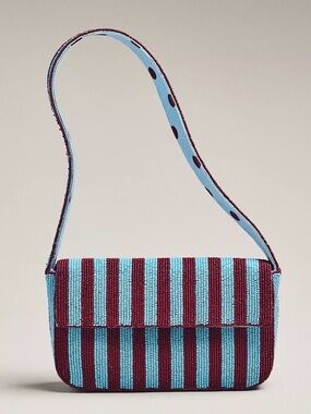 ❤️ ANTHROPOLOGIE THE FIONA BEADED BAG GEOMETRIC EDITION NEW